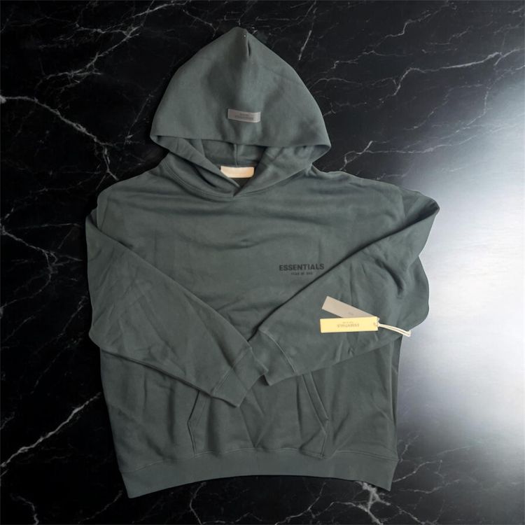 Fear of God Essentials (SS22) Hoodie - Stretch Limo - Size XXL